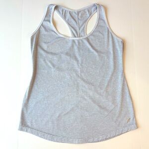 Old Navy Active White Racerback Workout Tank Top Athletic Women Medium